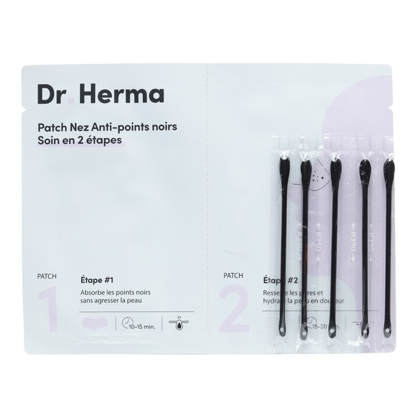 Dr Herma Patch anti points noirs pour le nez