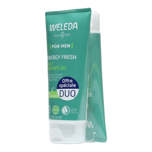 Weleda Homme Gel douche 3 en 1 Energy Fresh