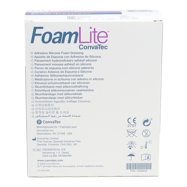 Convatec Foam Lite Adhesive Pansement hydrocellulaire