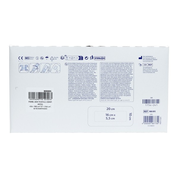 Hartmann Cosmopor E 10 pansements