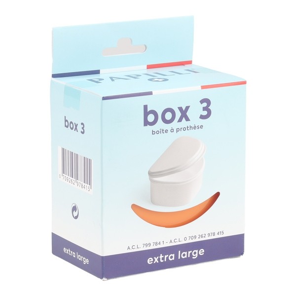 Papilli Box Boite pour dentier