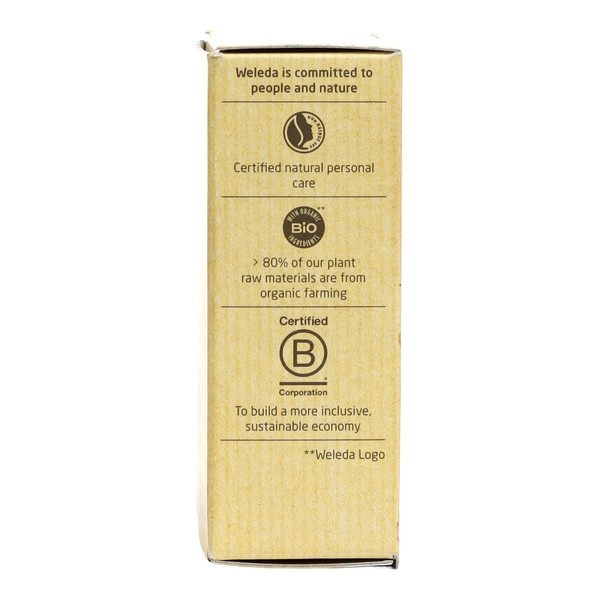 Weleda douche végétale solide Gingembre et Petit grain bio