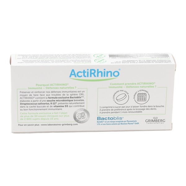 ActiRhino Immunité Défenses naturelles