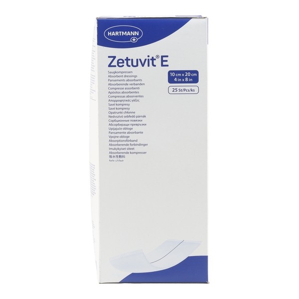 Hartmann Zetuvit E pansements absorbants stériles 25 unités