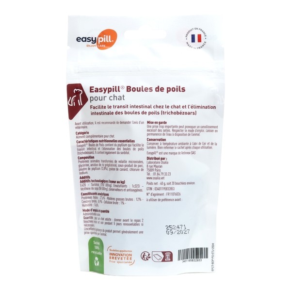 Easypill Chat boules de poils