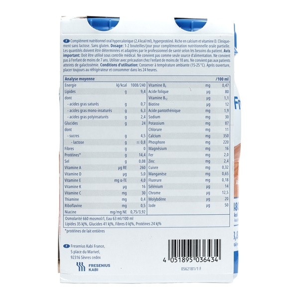 Fresubin Intense Drink Abricot Pêche