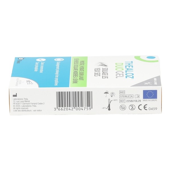 Thealoz Duo Gel Yeux secs unidoses