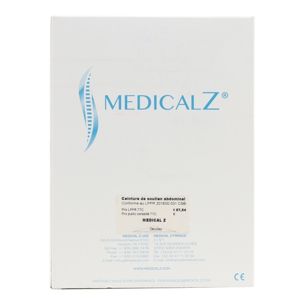 Medical Z Ceinture Z Modèle A Femme S009
