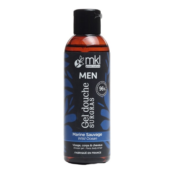 MKL Men Gel douche surgras Marine sauvage