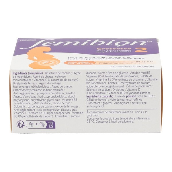 Femibion 2 Grossesse comprimés + capsules