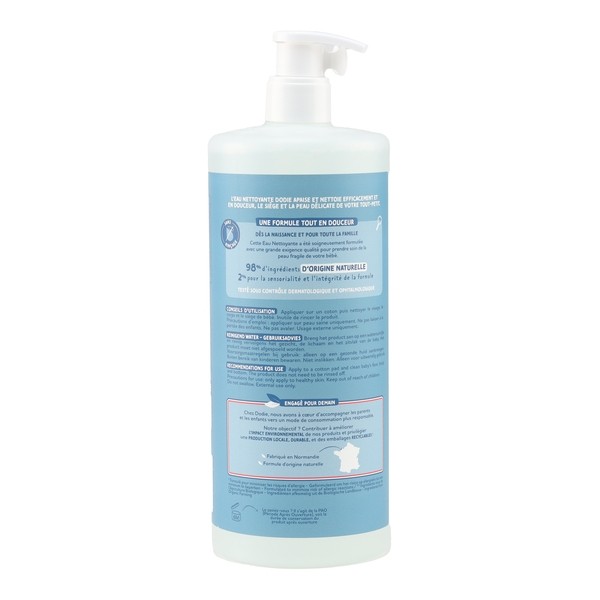 Dodie eau nettoyante bébé