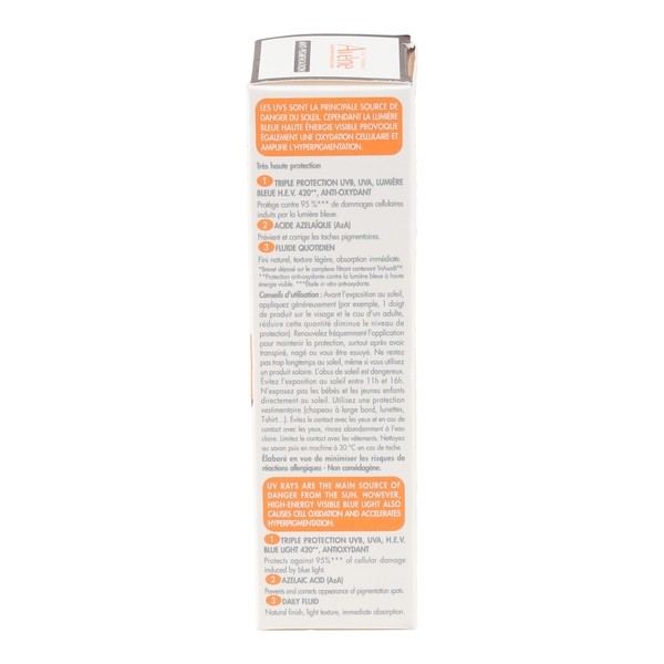 Avène fluide solaire teinté anti pigmentation SPF 50+
