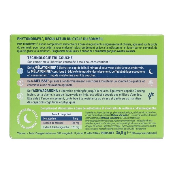 USPA PhytoNormyl comprimés