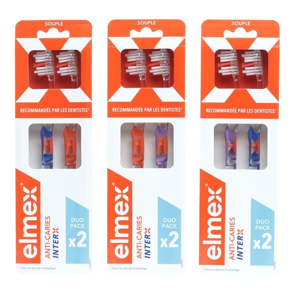 Elmex Protection Anti-Caries brosse à dents souple