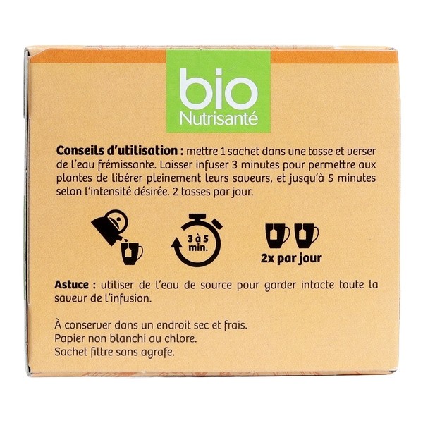Bio Nutrisanté Thé vert Minceur sachets
