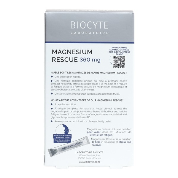 Biocyte Magnesium Rescue sticks