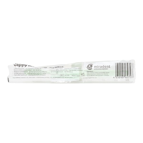 Brosse à dents au xylitol