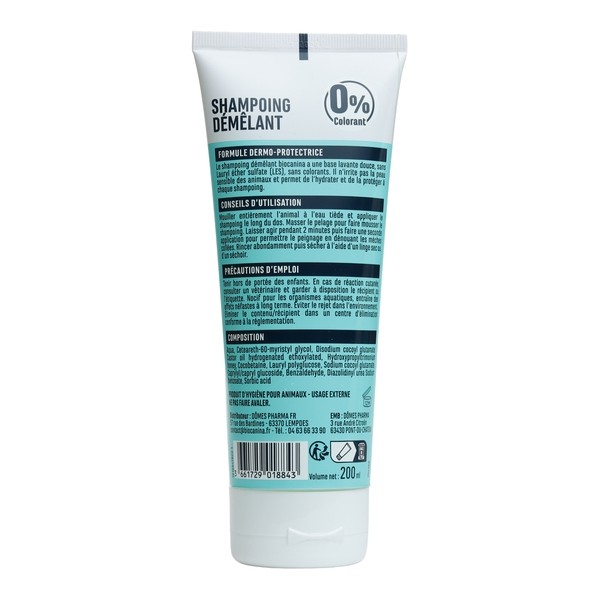 Biocanina Shampoing Démêlant Chien et Chat