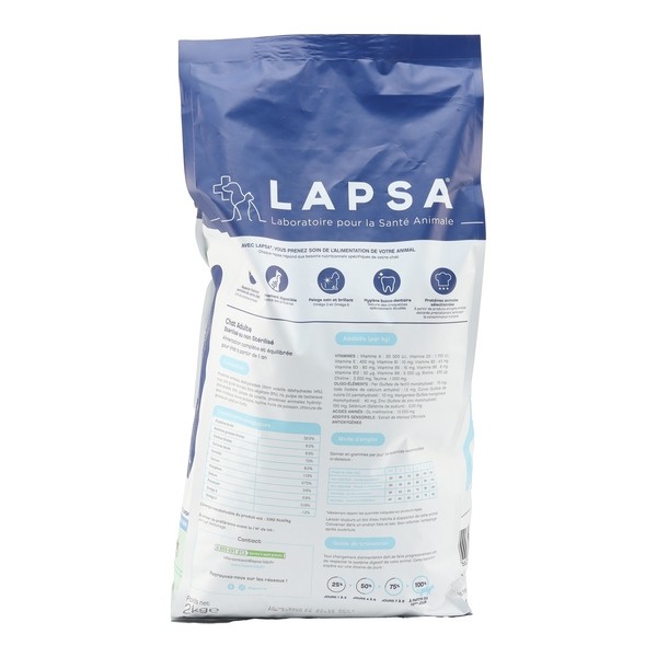 Lapsa Croquettes Chat adulte Poids maitrisé