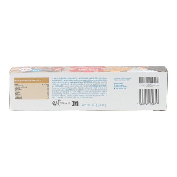 Nutrisens biscuits HP HC pomme cannelle