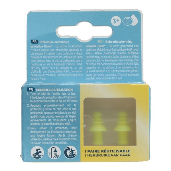 Quies Aqua Protection auditive réutilisable