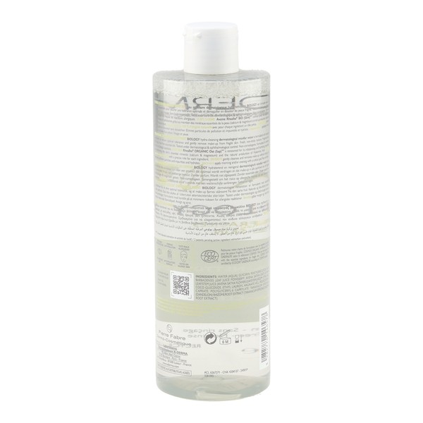 A Derma Biology Eau micellaire dermatologique hydra-nettoyante Bio