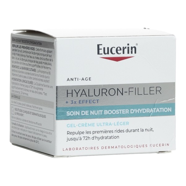 Eucerin Hyaluron-Filler + 3x effect Soin de nuit Booster d'hydratation