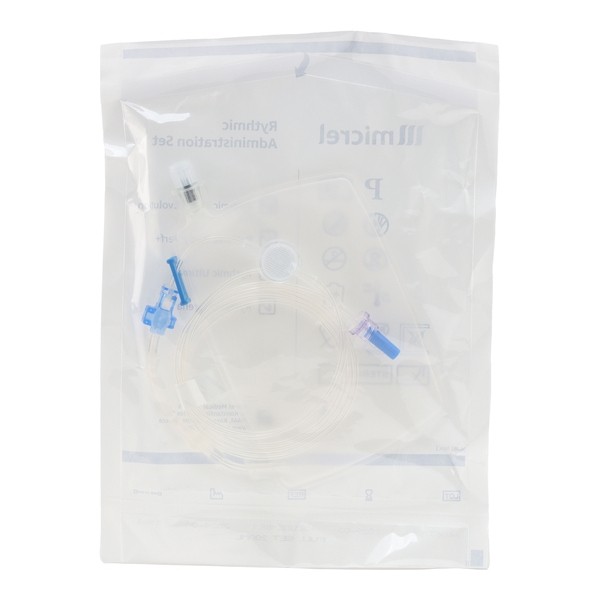 Set d'administration pour pompe à perfusion Rythmic