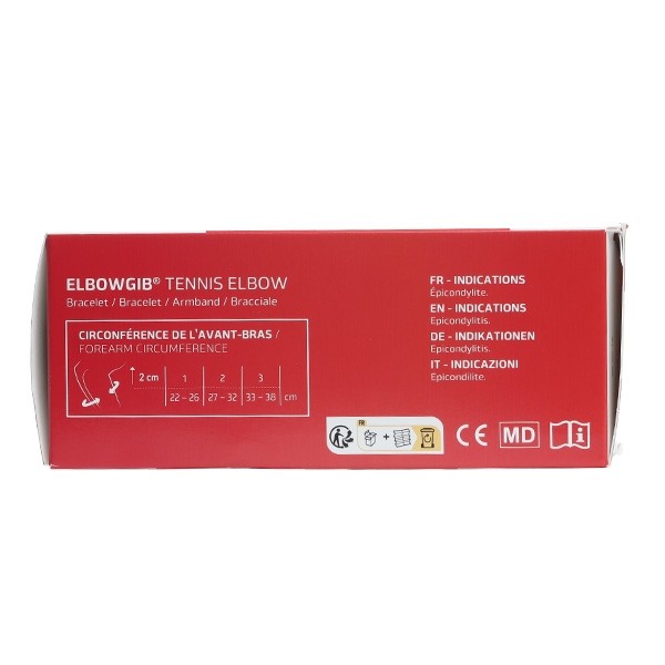 Gibaud Elbowgib Bracelet anti-épicondylite  + sangle