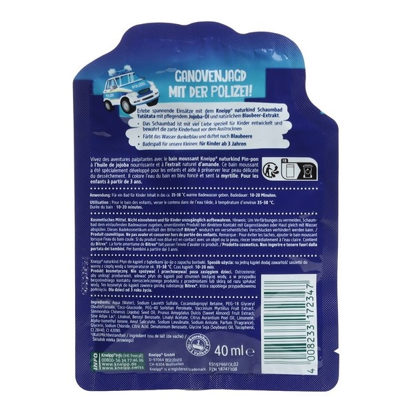 Kneipp Bain moussant Pin Pon