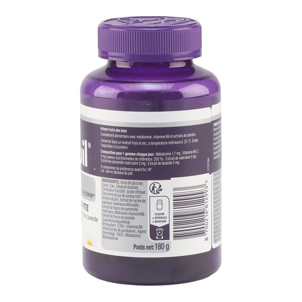 ZzzQuil Fort Sommeil gummies