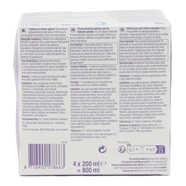 Nutricia Fortimel Jucy Pomme