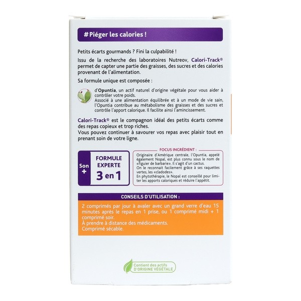 Calori Track Capteur 3 en 1 comprimés