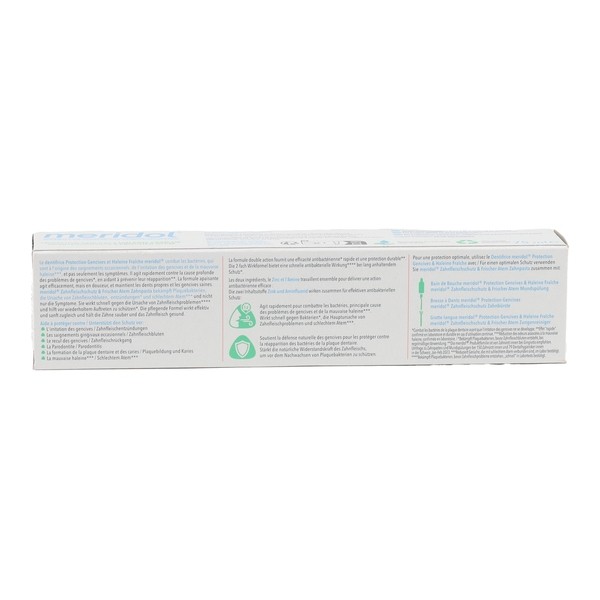 Meridol Protection gencives haleine fraîche dentifrice