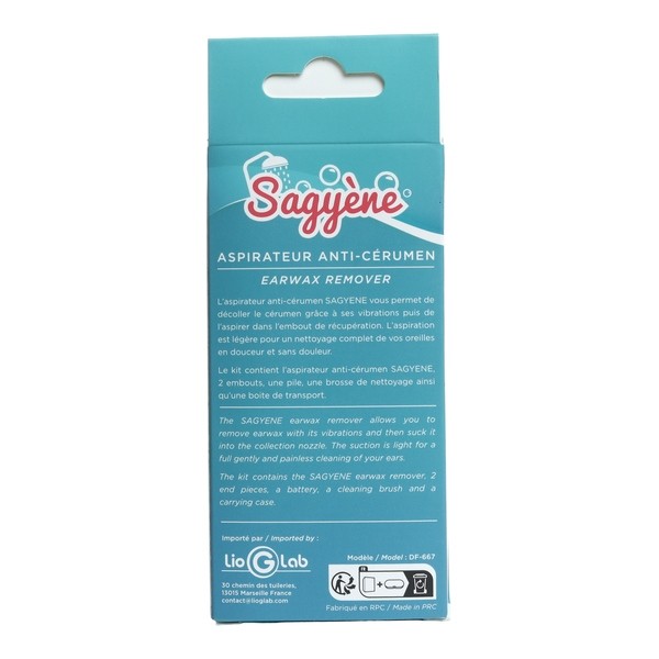Aspirateur anti cérumen Sagyène