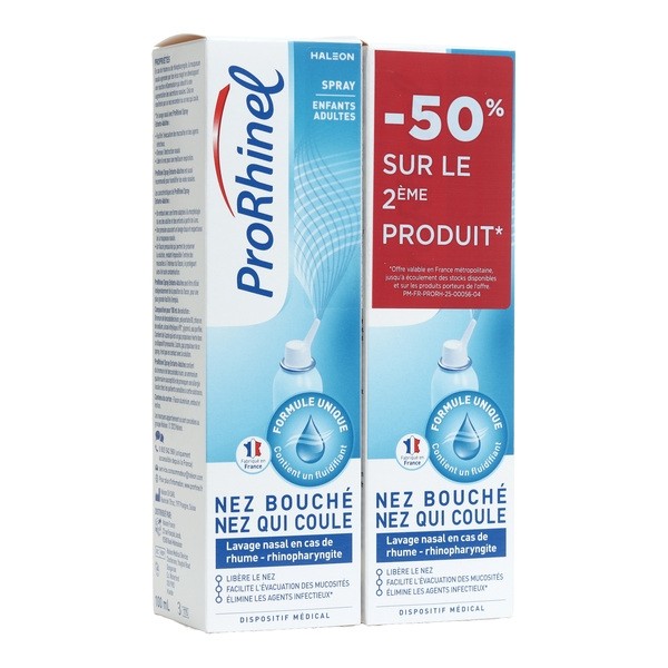 ProRhinel Adultes et enfants spray nasal