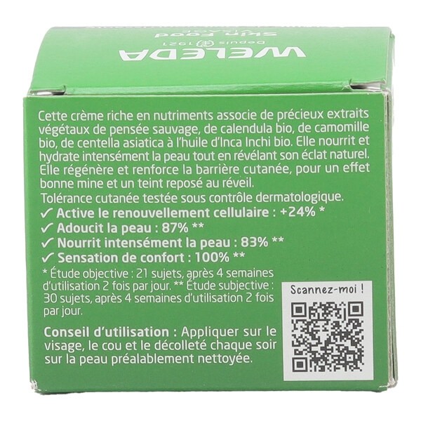 Weleda Skin Food Crème de nuit nourrissante Bio