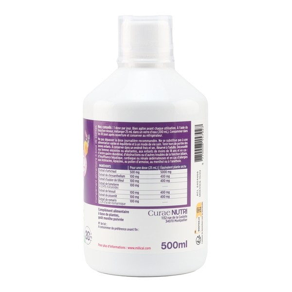 Milical Ma Détox Foie solution buvable