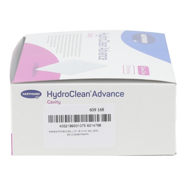 Hartmann Hydroclean Advance  Cavity pansements