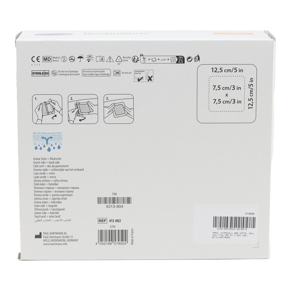 Hartmann RespoSorb Silicone border pansement adhésif siliconé