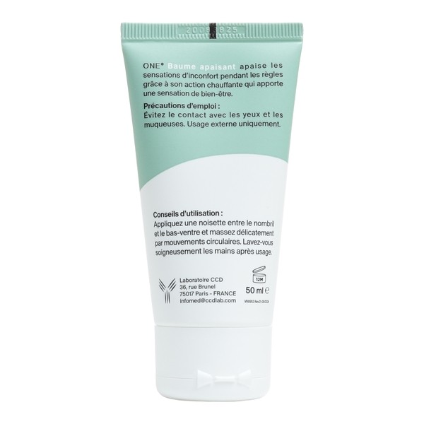 Baume apaisant période menstruelle One