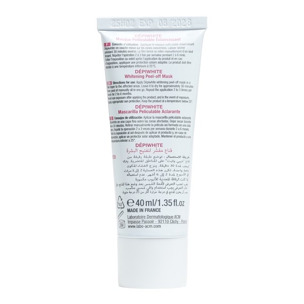 ACM Dépiwhite masque pelliculable