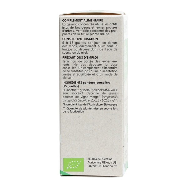 HerbalGem Vigne vierge bio