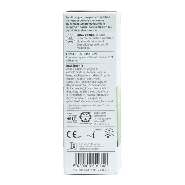 Pranarom Aromaforce Spray nasal Bio