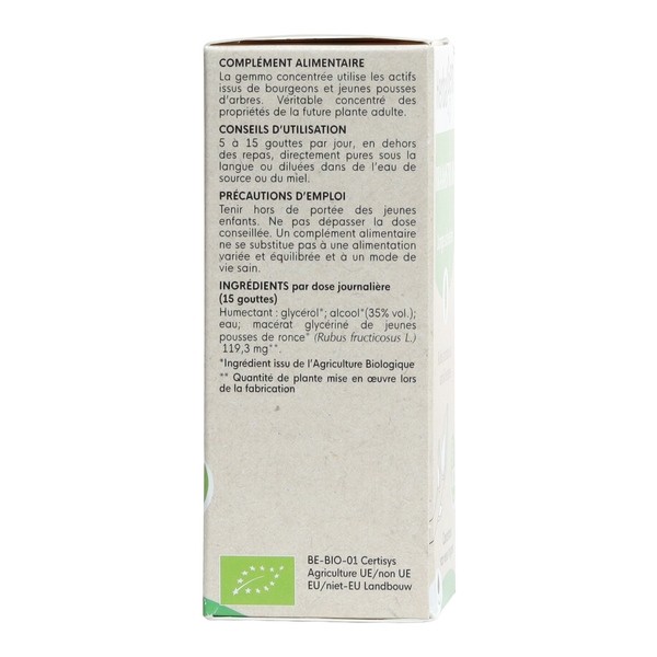 HerbalGem Ronce Macérat de bourgeons bio - Adulte