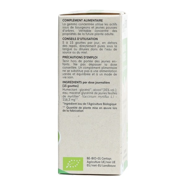 HeralGem Noisetier Concentré de bourgeons frais bio