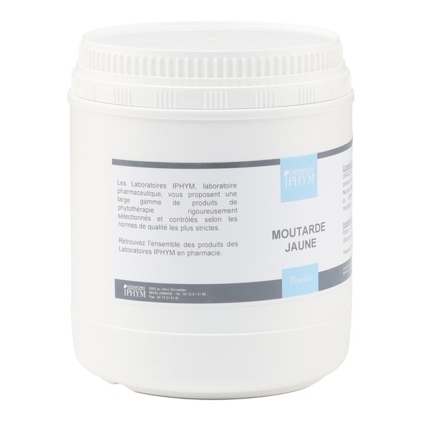 Iphym farine de moutarde jaune