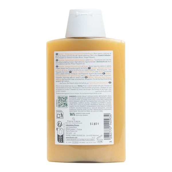 Klorane shampoing à la mangue