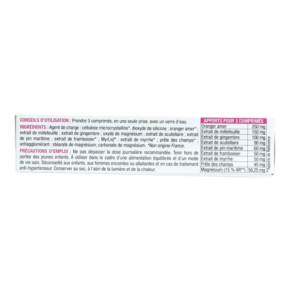 Les 3 Chênes DysmeCalm comprimés