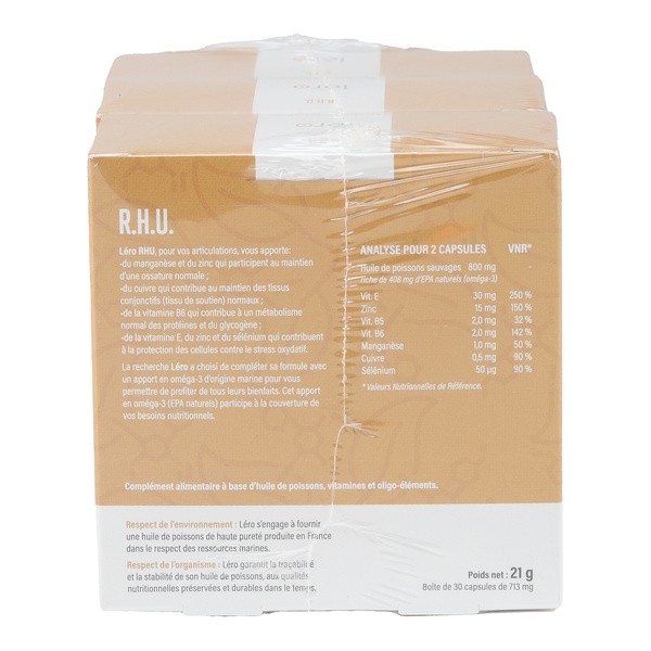 Léro RHU Articulations capsules